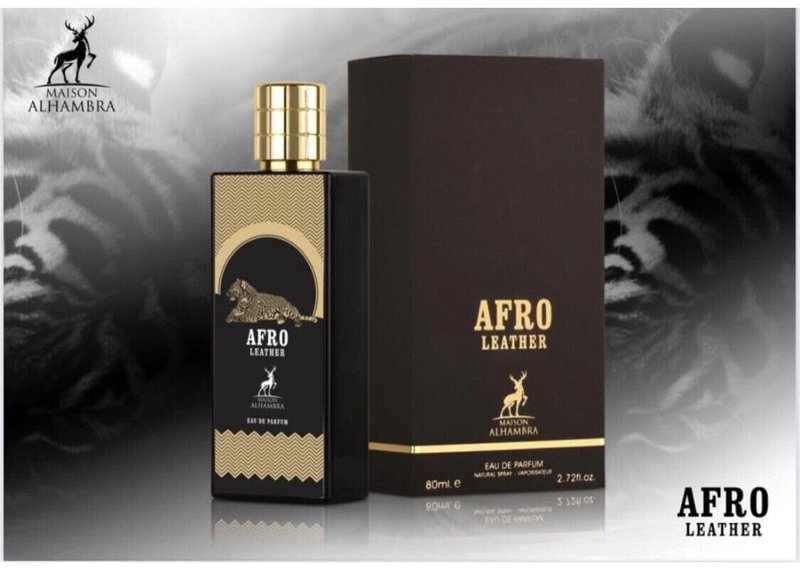Maison Alhambra Afro Leather EDP Spray for Men - 2.72 oz Fragrance