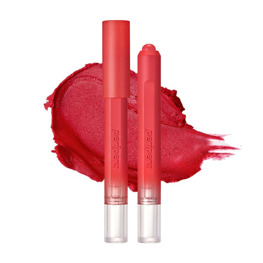 Peripera Slip On My Lip 10 Colors, Long-Lasting Shine Slim Lipstick, Slick Lip Crayon, Long Lasting, Satin, Matte, Glowy Korean Lip, K Beauty, Safe for Sensitive Lips (M04 THANKS A LOT, One Size)