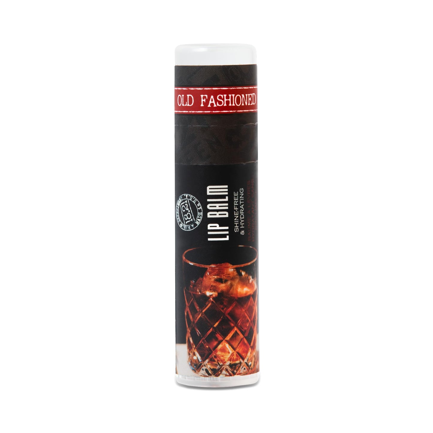 18.21 Man Made Lip Balm - Original Old Fashioned Flavor, Lip Protectant Hydrates & Moisturizes with Beeswax, Cocoa Butter & Vitamin E