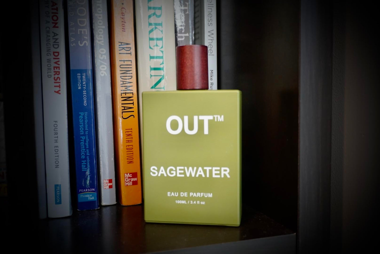 Sagewater OUT Eau de Parfum, Men's Fragrance, Woody Scent with Sagebrush, Pine, and Amber Notes, Rugged yet Refined