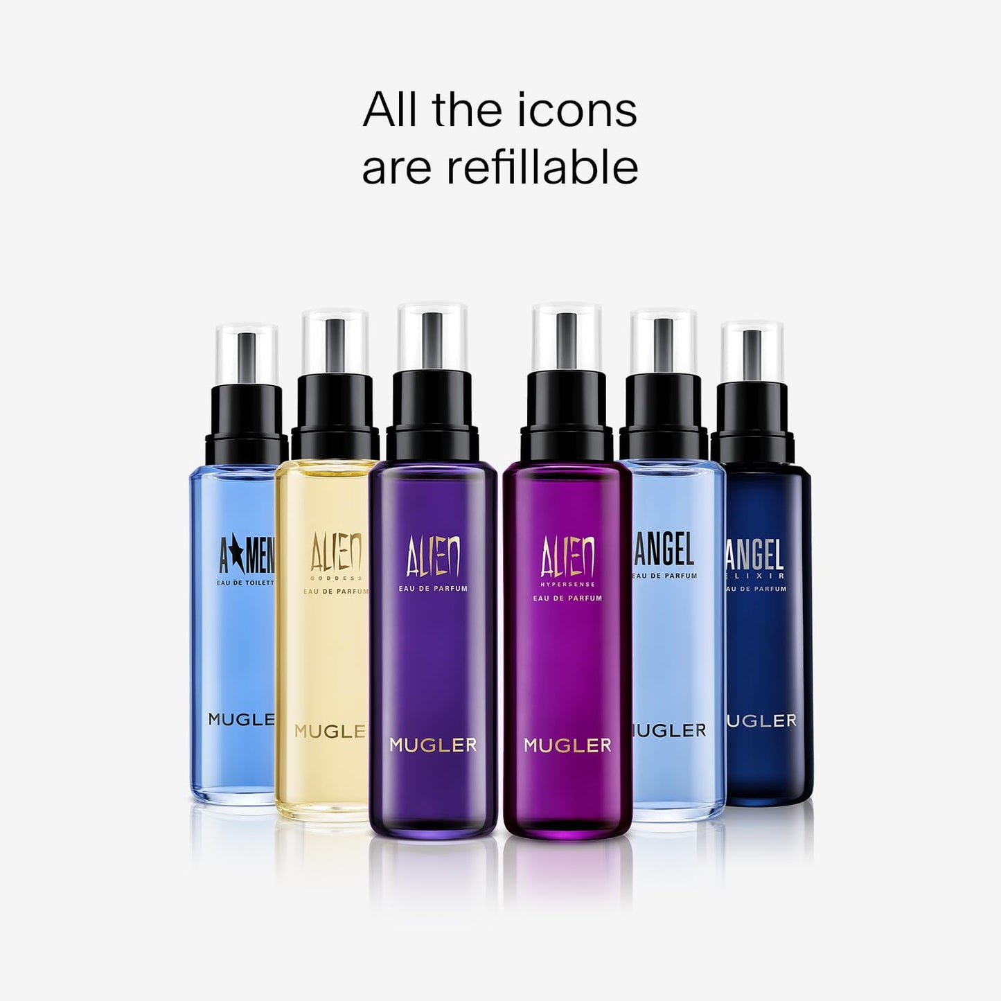 Mugler A*Men Eau de Toilette | Long-Lasting Men's Cologne with Woody & Ambery Notes, Patchouli & Coffee Extract