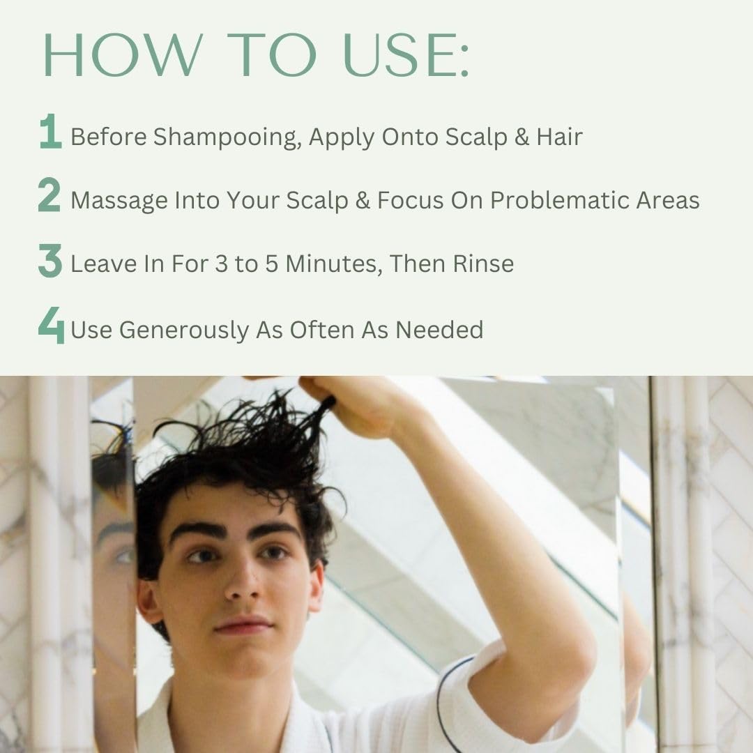 Yobee Ultra Gentle Soothing Scalp Masks, Scalp & Hair Mask Care for Babies, Kids, Teens, Adults