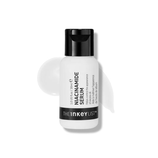The INKEY List 10% Niacinamide Serum, Lightweight Oil Control Serum Helps with Blemishes and Appearance of Redness, Hydrating 1% Hyaluronic Acid 30ml