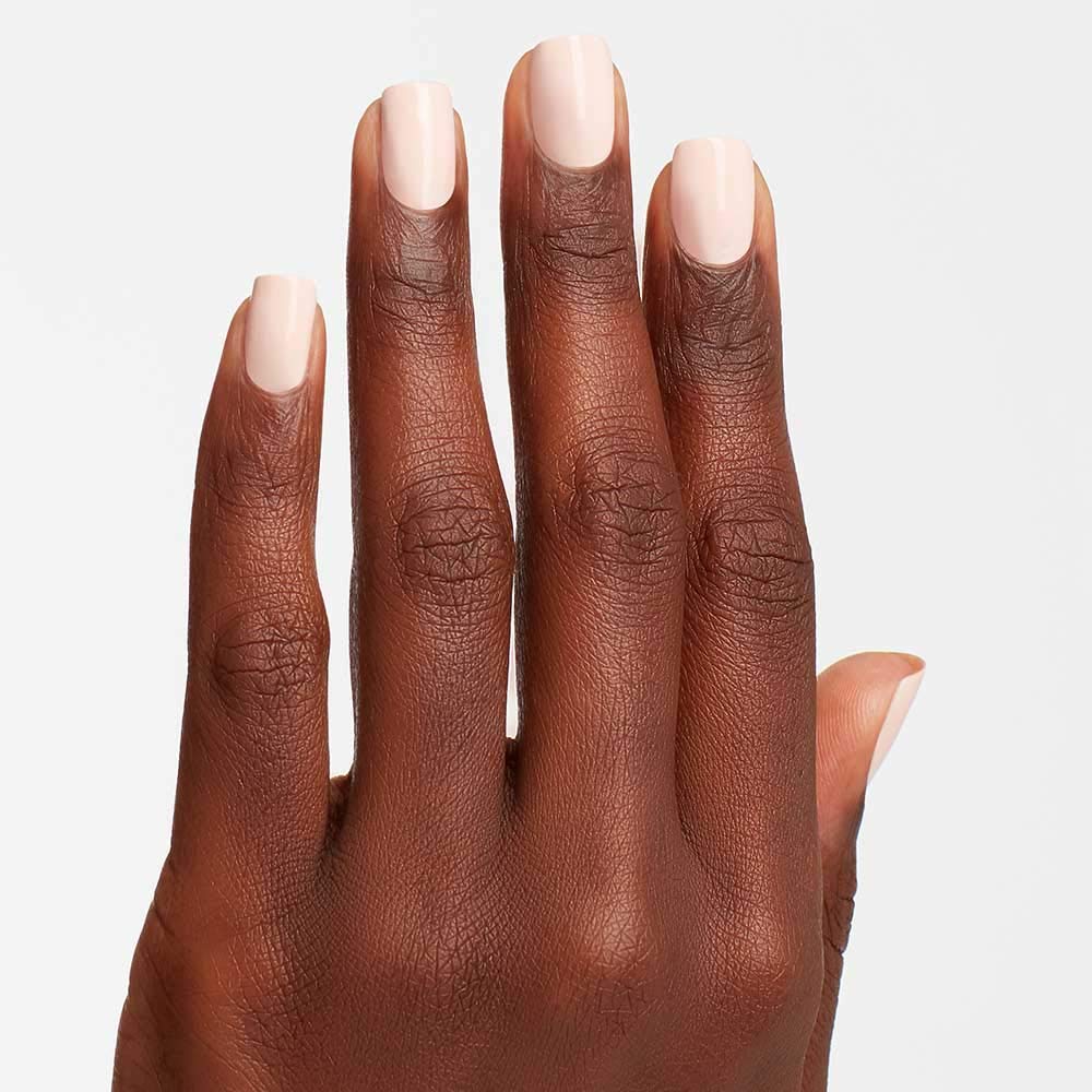 OPI Nail Lacquer Stop It I’m Blushing! | Opaque Soft Pink Crème Chip Resistant Nail Polish | Quick Drying, Streak Free
