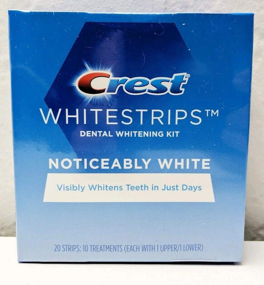 Crest Noticeably White Teeth Whitening Strips - Professional Results | 28 Strips