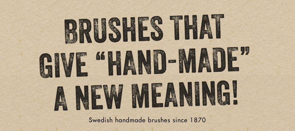 Iris Hantverk "Lovisa" Oak and Horsehair/Tampico Bath Brush