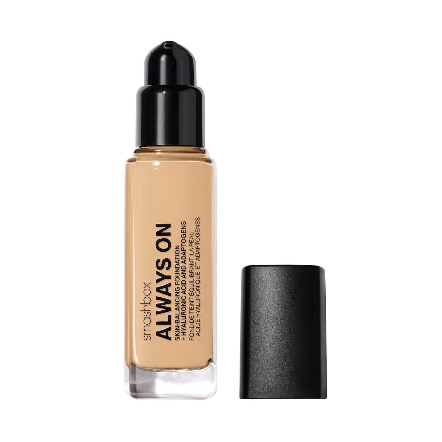 Smashbox Always On Skin-Balancing Foundation | Medium-To-Full Coverage Foundation | Hyaluronic Acid with a Natural-Looking, Second-Skin Finish, 1 Fl Oz, L20W