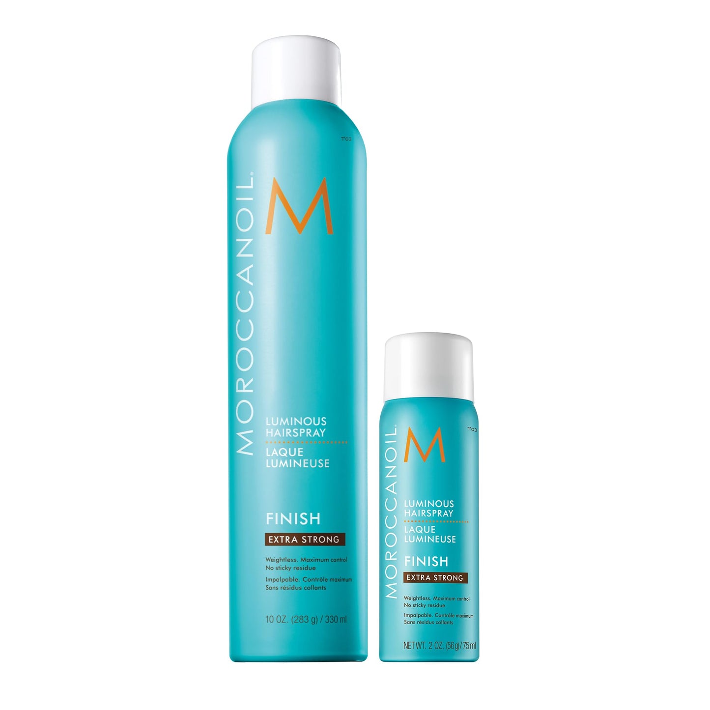 Moroccanoil Luminous Hairspray Extra Strong, Full & Travel Size Bundle