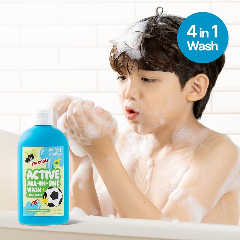 Active All-in-One Wash - I'm NOT A Baby! | Sweet Peach Scented Cleanser