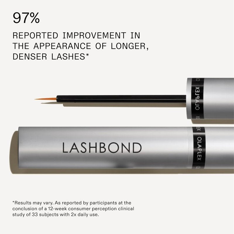 Olaplex Lashbond Building Serum - Clear Eyelash Enhancer for Longer, Thicker Lashes | Results in 2 Weeks, 4.5 mL