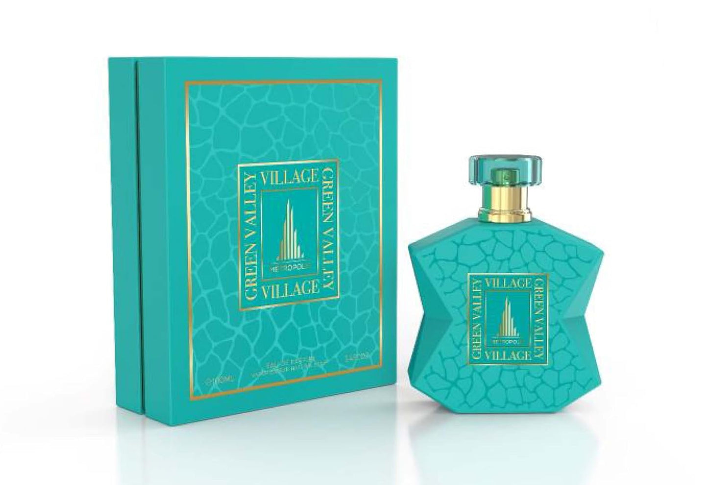 Emper Metropolis Eau de Parfum - Green Valley Village Unisex Fragrance | 100ML/3.4 Fl.Oz