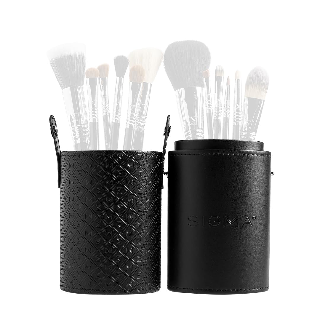 Sigma BCH01 Makeup Brush Cup Holder, Large, Black