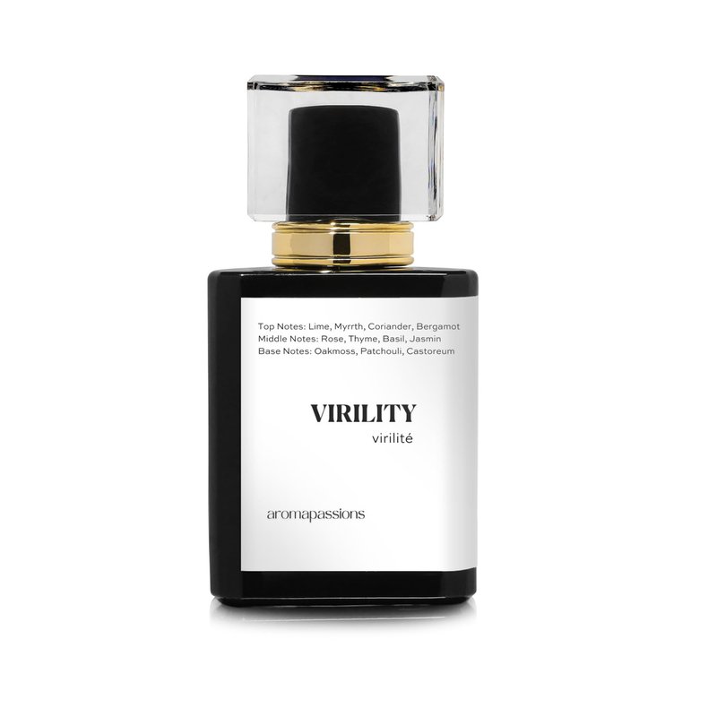 aromapassions VIRILITY | Inspired by ANTAEUS | Pheromone Perfume for Men | Extrait De Parfum | Long Lasting Dupe Clone Cologne | Perfume De Hombre | (30 ml / 1 Fl Oz)