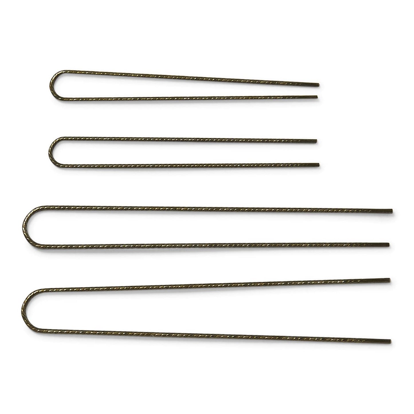 MetaGrip Premium Bronze Hair Pins (175 Count, Pack of 1)