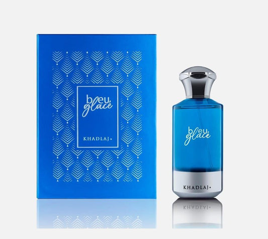 Khadlaj Bleu Glace Extrait De Parfum Spray for Men, 3.4 Ounce