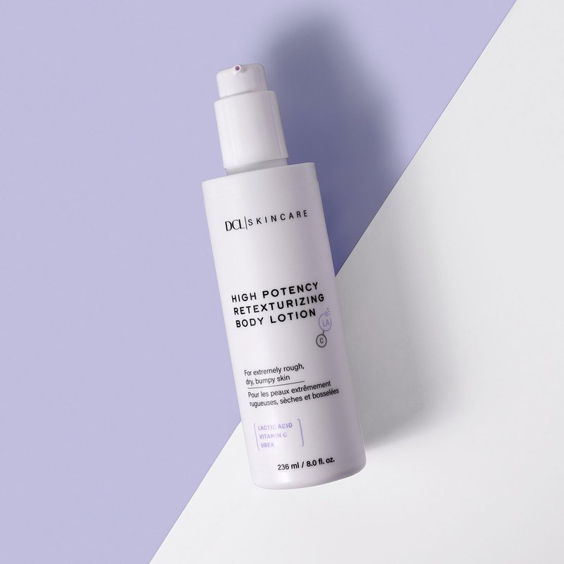 DCL Skincare High Potency Retexturizing Body Lotion for Smooth, Renewed Skin, 8 Fl oz