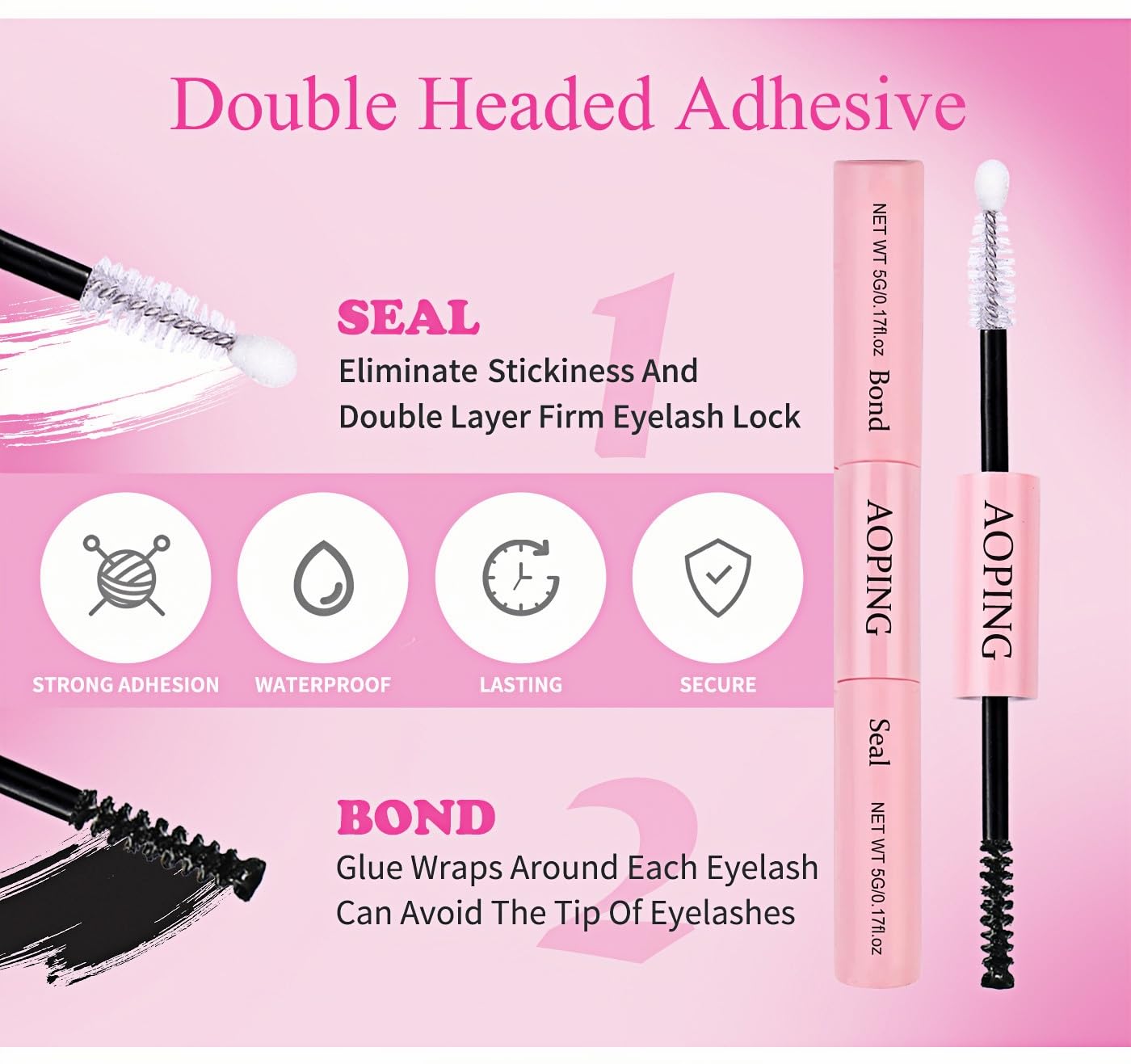 Lashes Extension Kit 640pcs False Eyelashes Clusters 30D+40D+50D, DIY Individual Lash Kit 8-18mm with Eyelash Tools Set