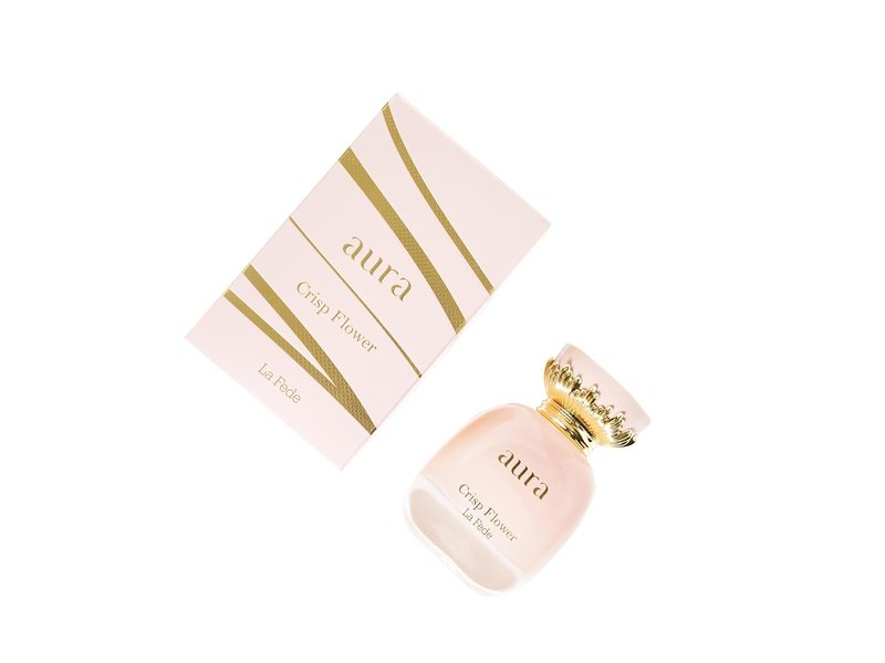 Khadlaj La Fede Aura Crisp Flower Eau de Parfum Spray - 3.4 Oz for Women