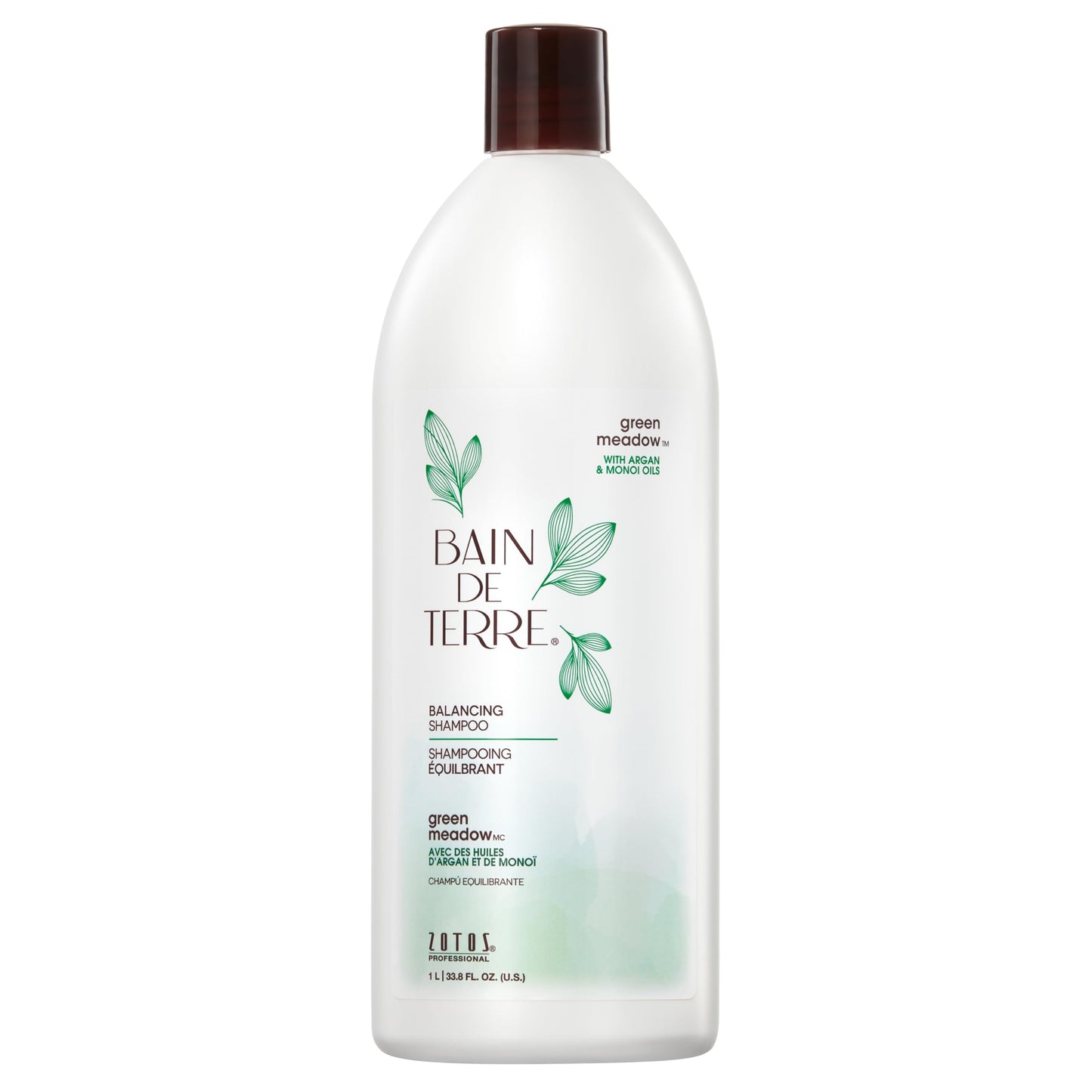 Bain de Terre Green Meadow Balancing Shampoo, 33.8 Fl Oz