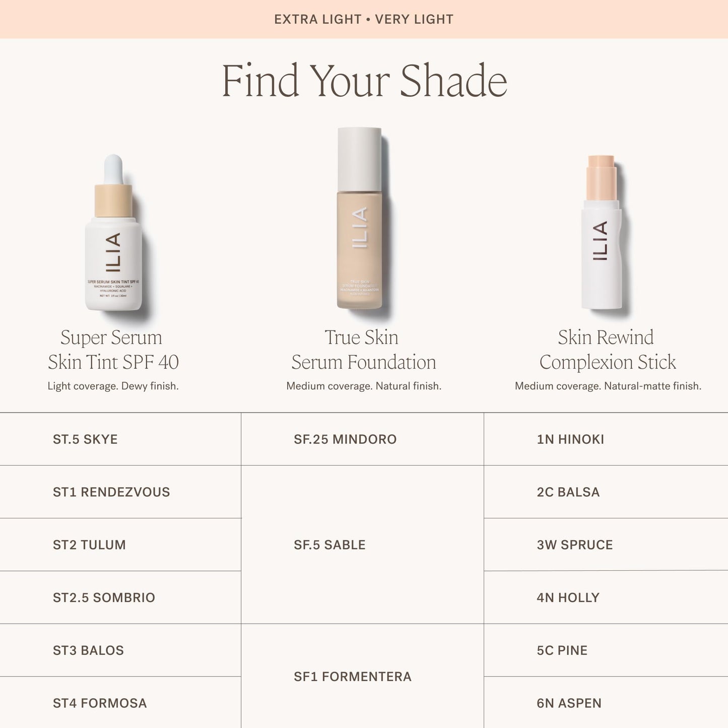 ILIA - Skin Rewind Complexion Stick - Foundation + Concealer + Skincare | Non-Toxic, Vegan, Cruelty-Free, Clean Makeup (0.35 oz | 10 g)
