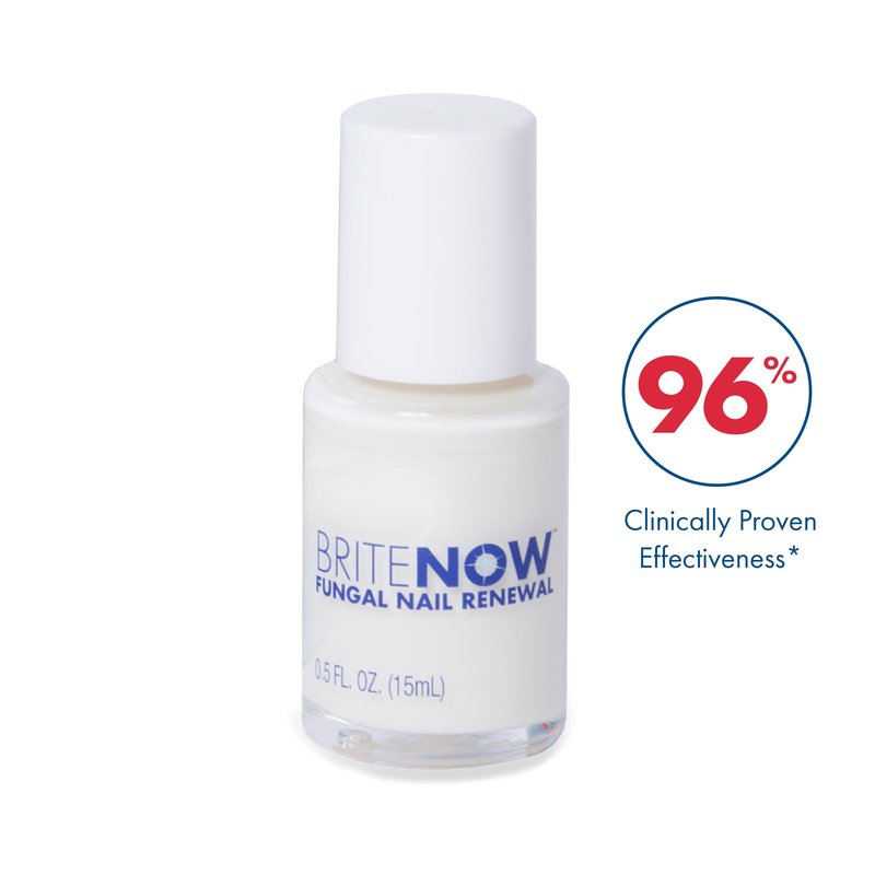 ProClearz Brite Now Nail Treatment, Restores The Appearance Of Damaged & Discolored Nails, Peel-Away Technology, Brightening & Smoothing Nail Repair, 0.5 Ounce