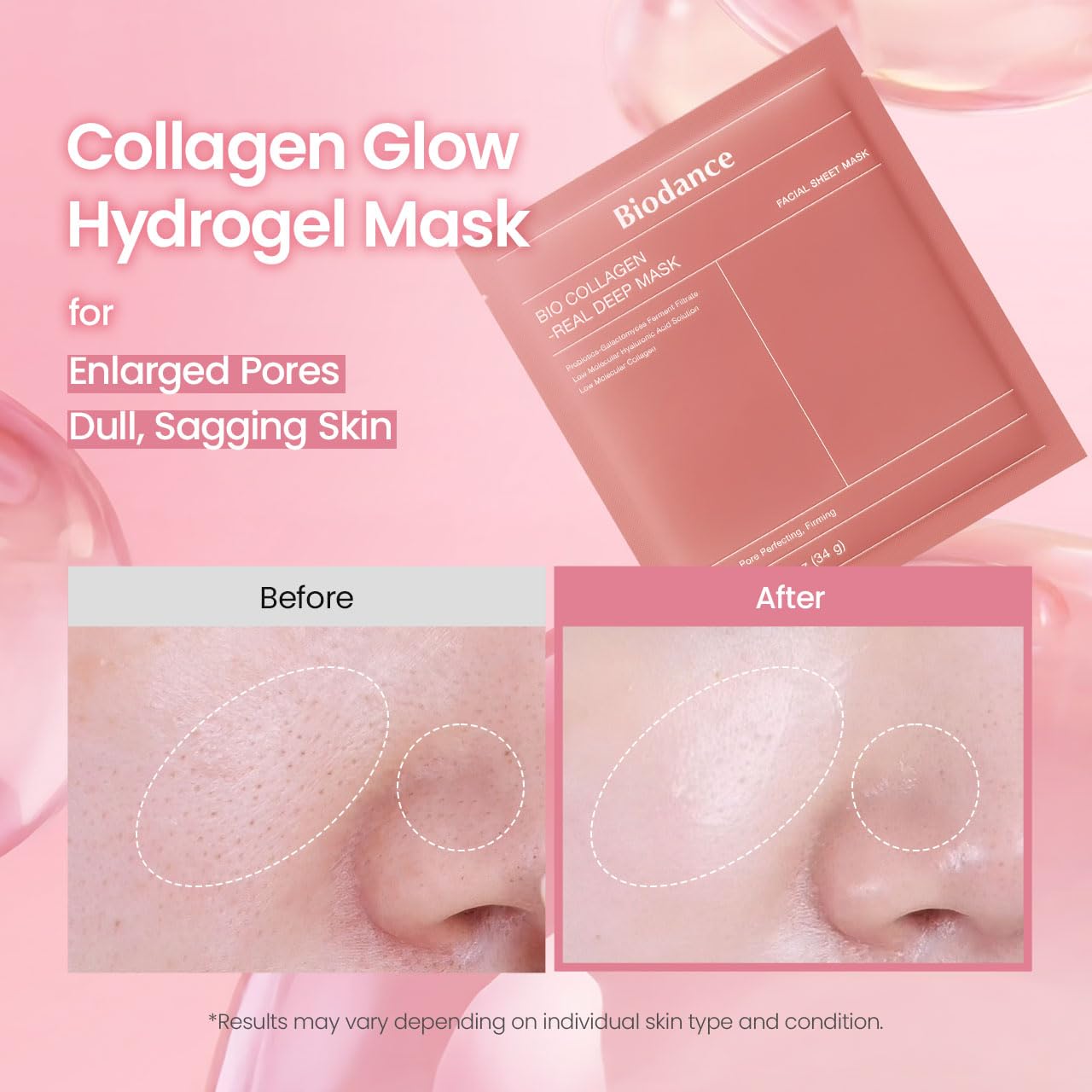 BIODANCE Essential Duo: Bio-Collagen Mask & Glow Essence Cream Set, Korean Skincare Duo for Glass Skin, Dewy Glow, Plumping, Radiance, Korean Skin Care, Skin Care Routine Set