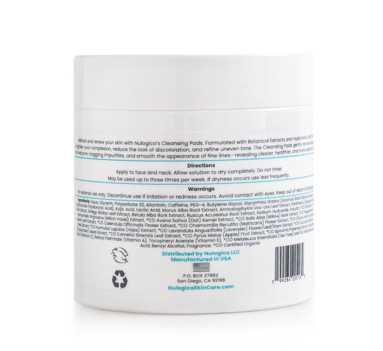 Cleansing Pads | For All Skin Types | Vegan | Alcohol Free
