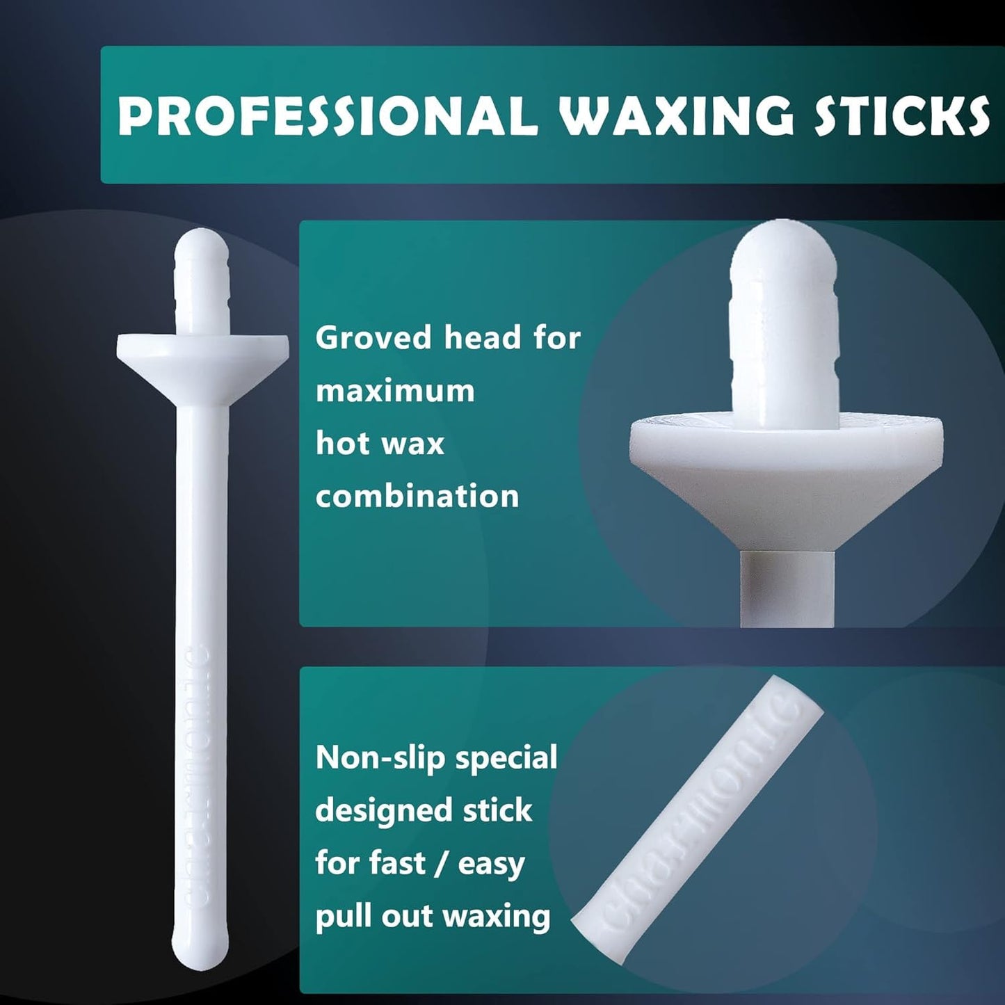 Nose Wax Kit - 500 Pcs Wax Sticks for Nostril Cleaning & Hair Removal | Ideal for Men & Women