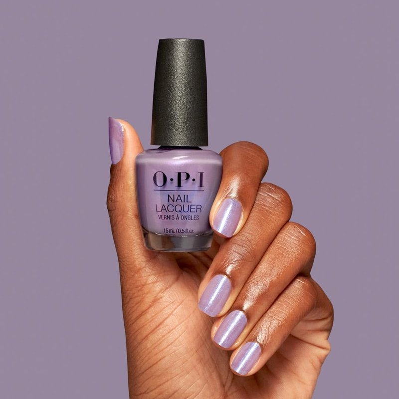 OPI Nail Lacquer - Classic Pink & Purple Nail Polish | Crème, Shimmer, Glitter | Fast Drying, 0.5 Fl Oz