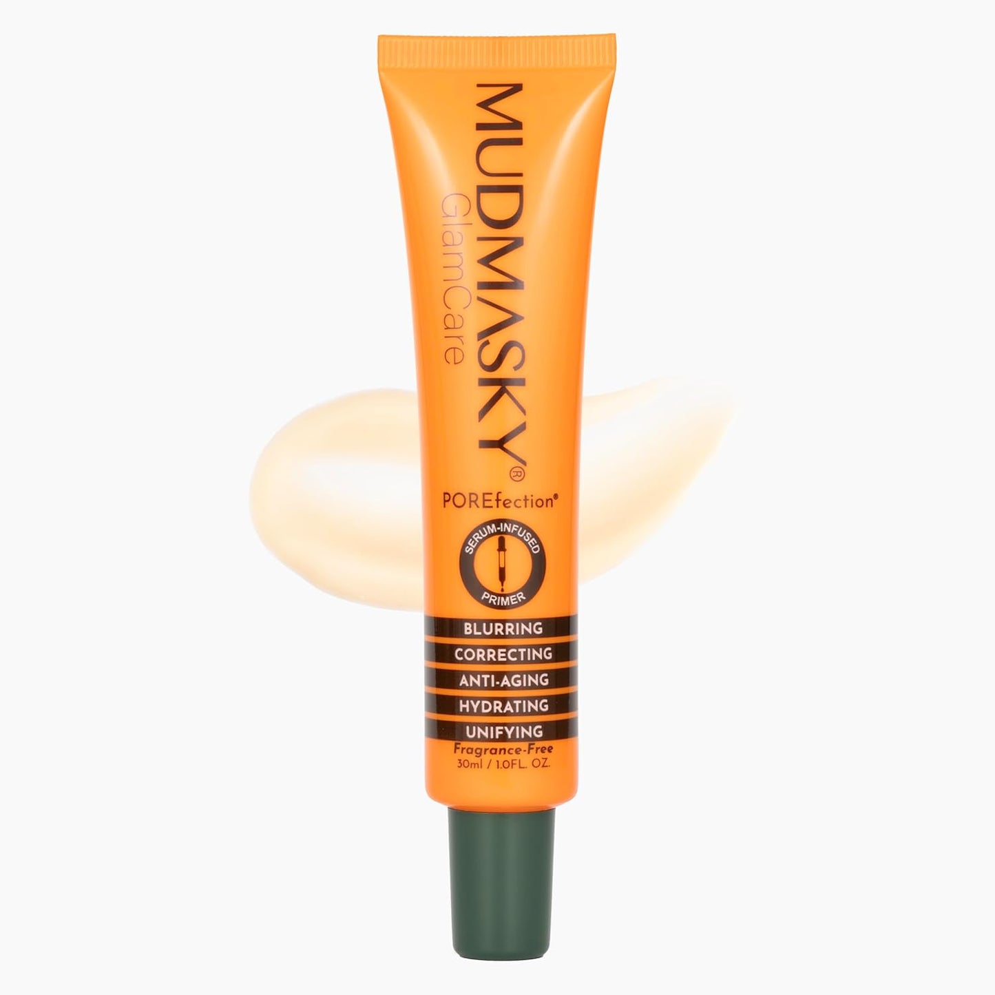 Mudmasky POREfection Serum-Infused Primer - Hydrating Makeup Base for Flawless Skin - 30ml - Made in France