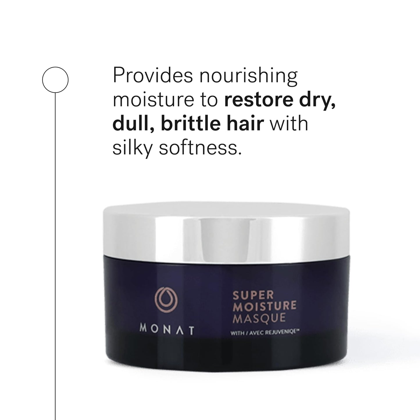MONAT Super Moisture Masque for Hair – Advanced Hydration for Soft, Silky Hair – Smart Moisturizing Blend – Weekly Ritual for Lustrous Shine