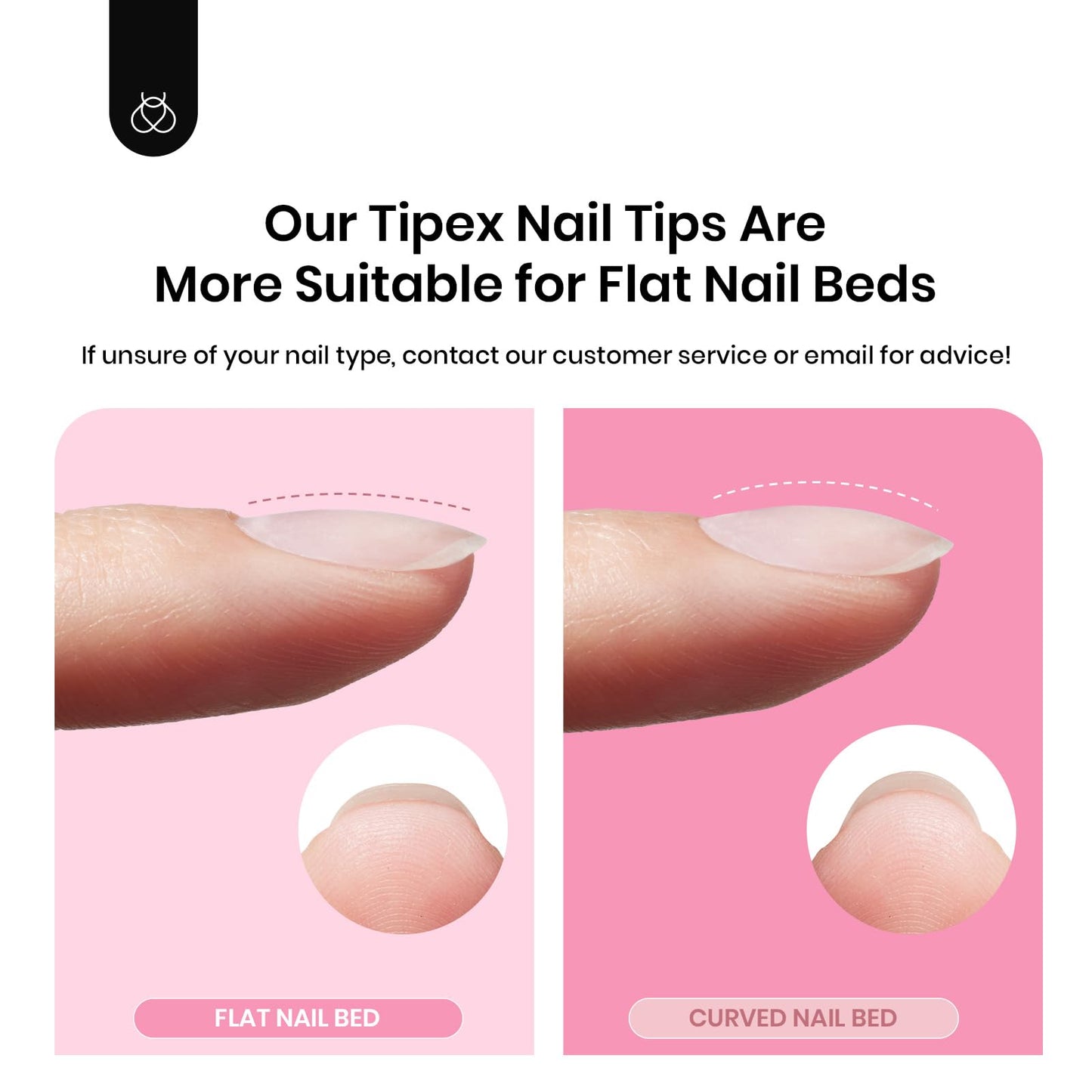 Beetles Tipex Instant Apex Medium Almond Tip Kit, 224 Pcs, 16 Sizes, Pre-Built Pre-Etched Thick Acrylic Tips, Includes Mini UV Lamp & Tipex Nail Glue