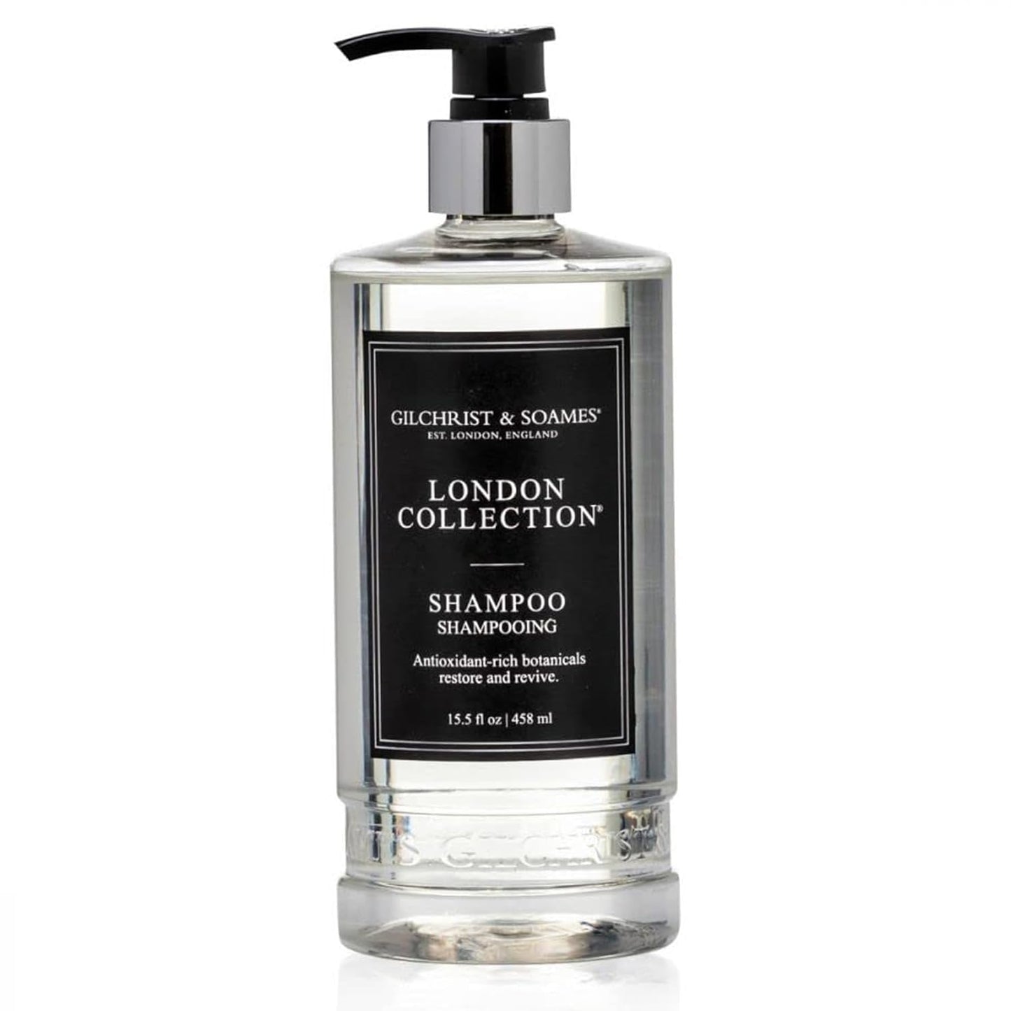 Gilchrist & Soames London Collection Shampoo - Sulfate & Paraben Free, Gentle Clarifying Wash | 15.5 oz