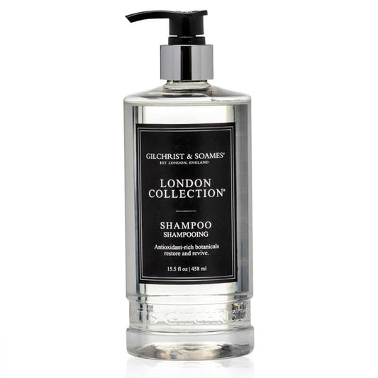 Gilchrist & Soames London Collection Shampoo - Sulfate & Paraben Free, Gentle Clarifying Wash | 15.5 oz