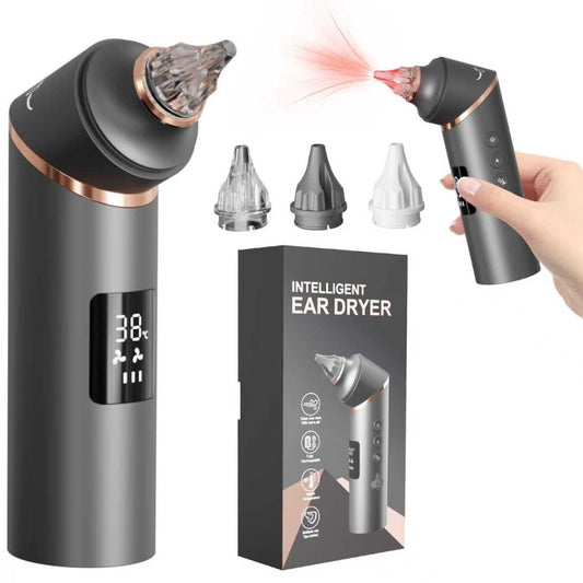 Ear Dryer Ear Blow Dryer Swimming Ear Moisture Swimmers Ear Drier Swim Ear Blower Electronic Ear Water Remover Rechargeable Battery Operated Ear Fluid Remover Ear Dryer for Swimmers Dry Ears，