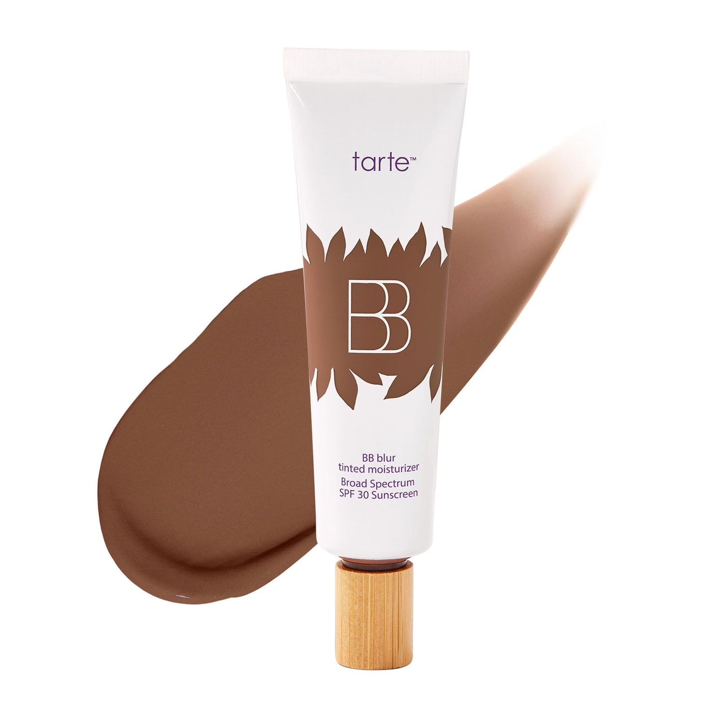 tarte BB blur tinted moisturizer Broad Spectrum SPF 30 – Medium Buildable Coverage with Natural Lightweight Matte Finish, Vegan & Cruelty-Free, full size, espresso