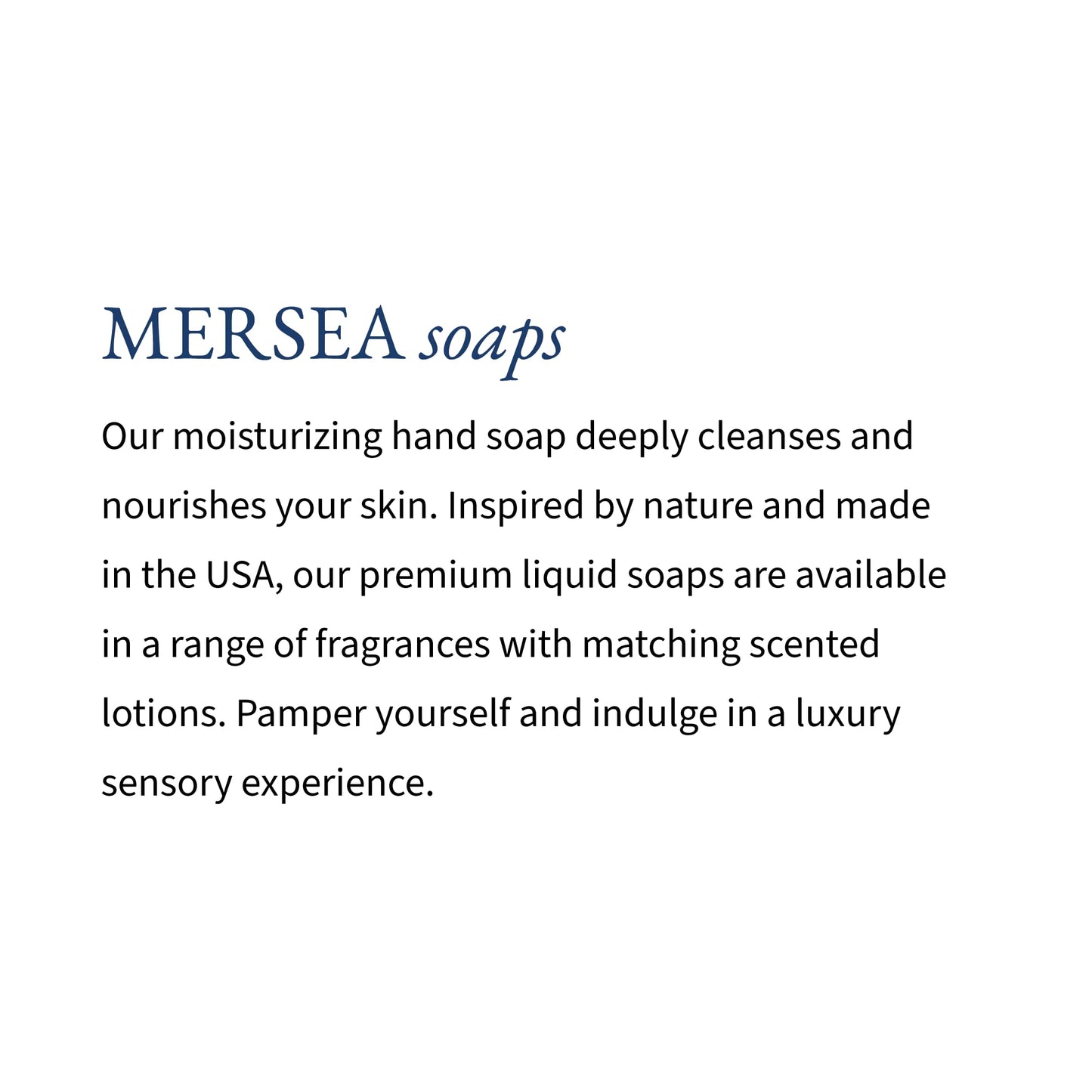 MERSEA Moisturizing Liquid Hand Soap in Large Pump Bottle, Voyager (16 fl oz)