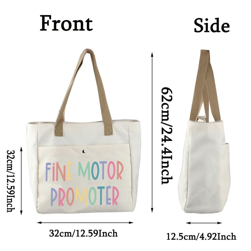 BLUPARK OT Occupational Therapist Gift Bags Motor Promoter Therapist OT Gift Pediatric Cosmetic Bag