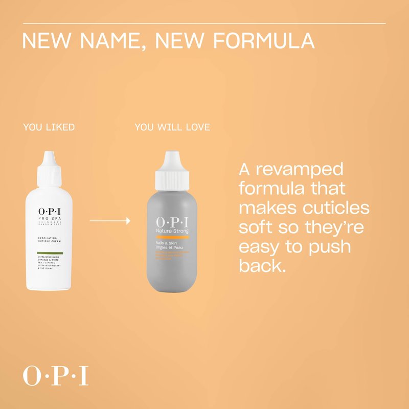 OPI Nature Strong Nails & Skin - Soothe & Remove Cuticles | Enriched with Glycerin to Soften & Smooth Skin Around Nails | 1.7 Fl Oz | 50 mL