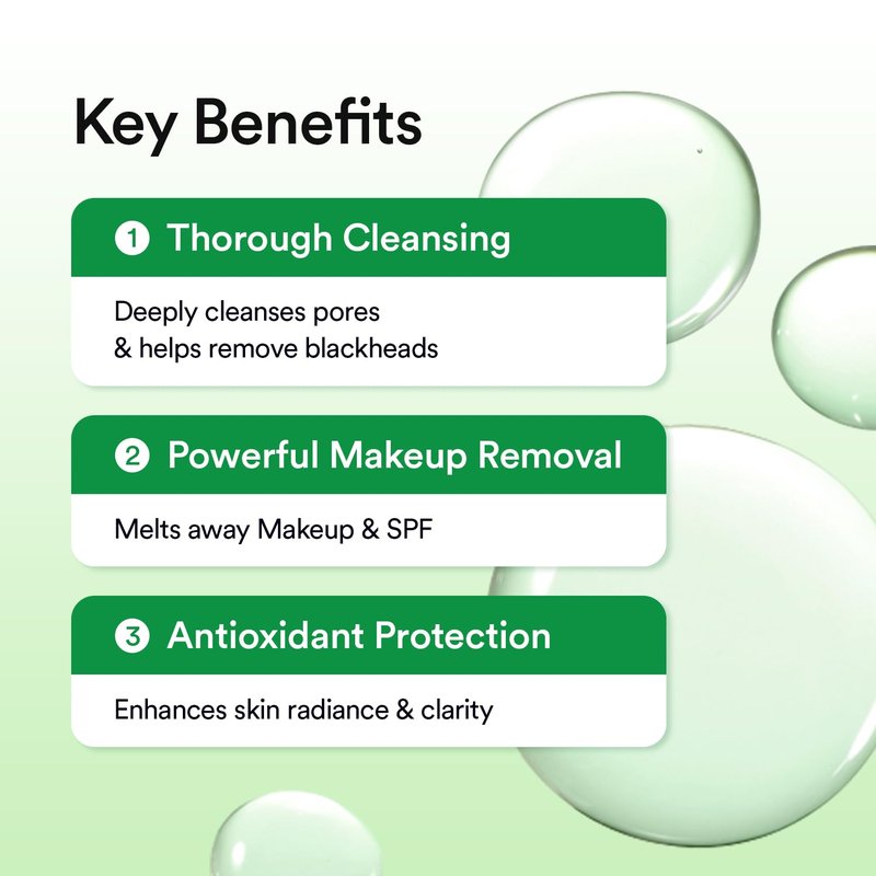 VEGANIFECT LHA Deep Cleansing Oil, Pore Control Cleansing Oil, Blackhead Remover & Sebum Care, Gentle Melting Oil Cleanser for Face, Daily Hydrating Makeup Remover, Korean Skincare 205ml/6.93 fl oz
