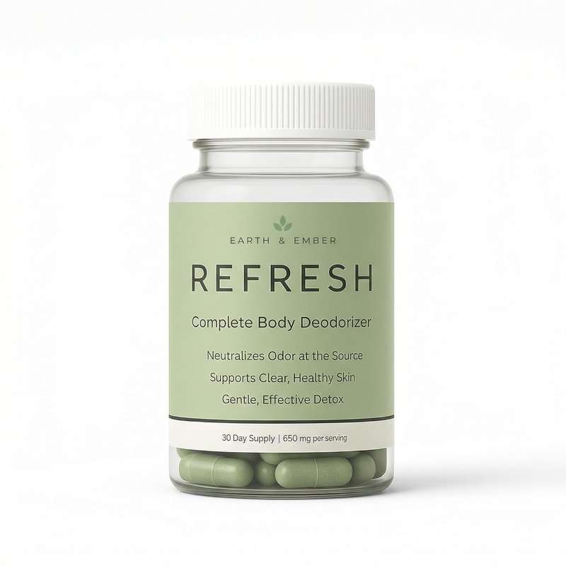 Internal Deodorant Supplement for Odor Control | Skin Health & Confidence Boost