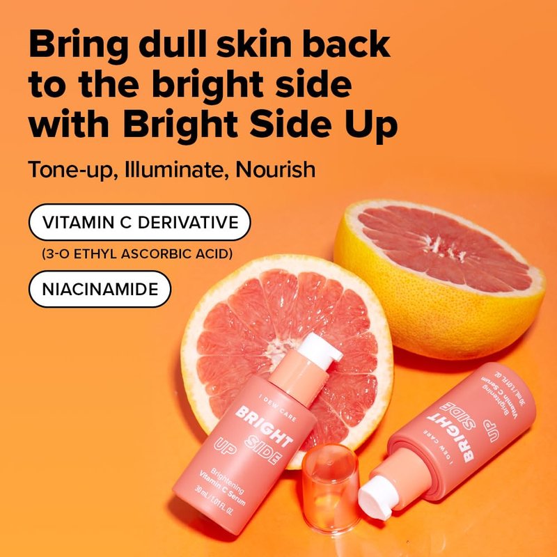 I DEW CARE Skin Care Set - Vitamin To Glow Pack | Kbeauty Facial Kit, Hydrating, Brightening, Moisturizing Glow Set, Vegan, Travel Size, Beauty sets for Teen Girls, Gifts for Women, Stocking Stuffers