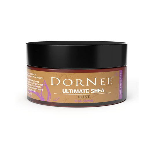 DorNee’ Ultimate Shea Butter Almond Scented, Natural Moisturizing, Ultra Rich, Fragrant, Shea & Jojoba Oil Blend (8 oz)