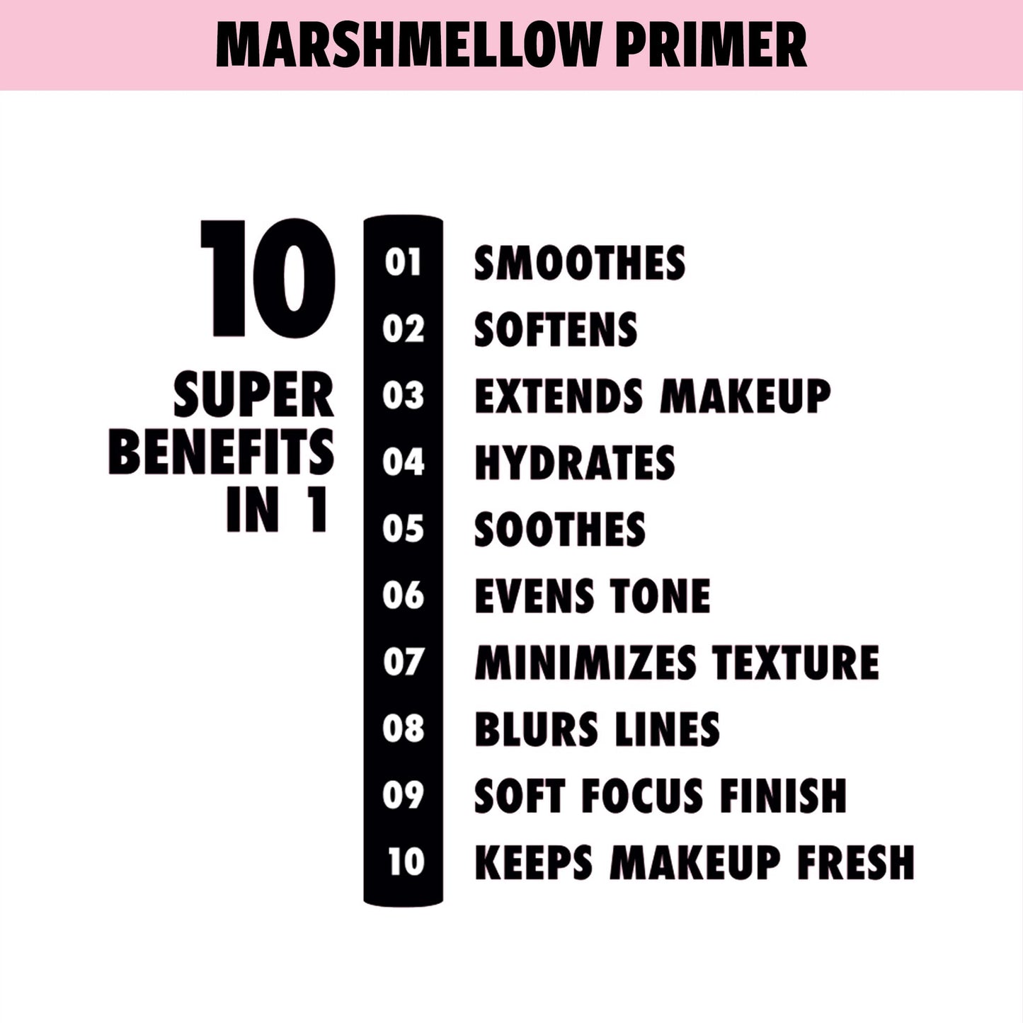 NYX PROFESSIONAL MAKEUP Plump Right Back Plumping Serum & Primer + Marshmellow Smoothing Primer (2-Pack Bundle)