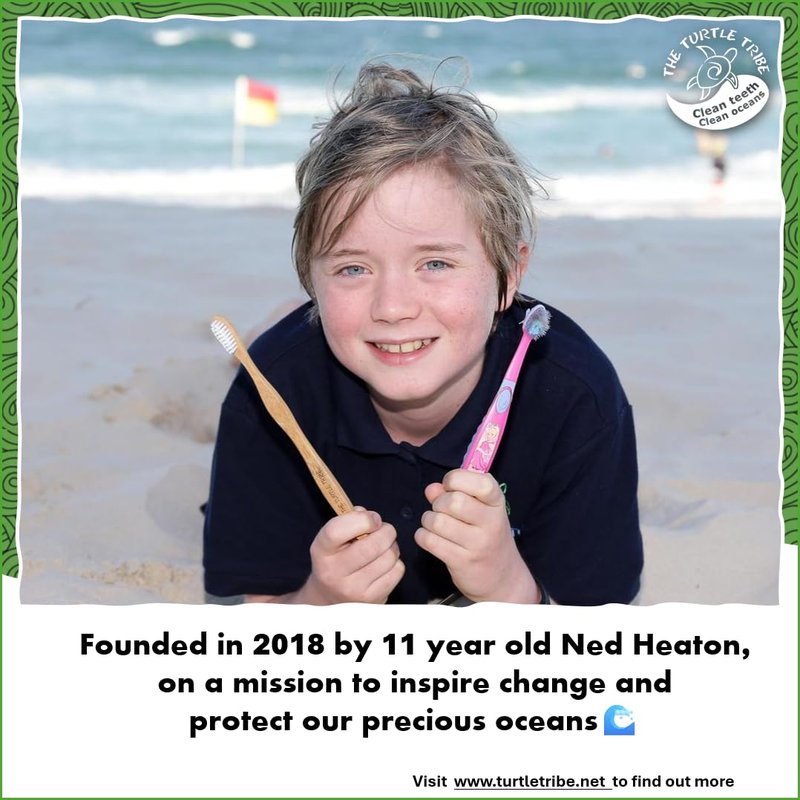 The Turtle Tribe® Natural Dental Floss, 33 Yards, 100% Pure Silk Floss, Plastic Free, PFAS Free, Funding Beach Cleans to Protect Our Precious Oceans, Mint Flavour