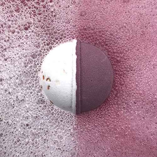 Bath Bomb with Surprise Size Ring Inside - Pink Himalayan Sea Salt Extra Large 10 oz. Bath Bombs with Jewelry - Hand Made in USA - Perfect for Spa & Bubble Bath. Great Gift for Birthday, Mothers Day