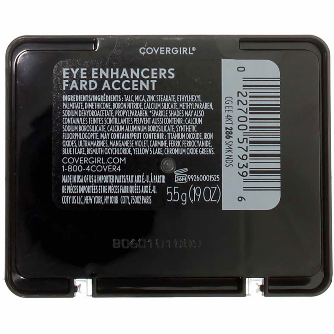 Cover Girl 57939 286smknud Nude Eye Shadow Enhancement