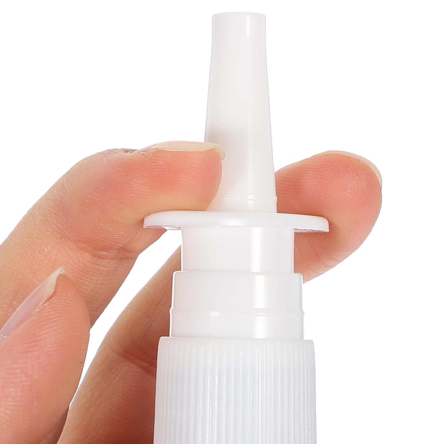 ARTIBETTER Empty Nasal Spray Bottle Amber Plastic Fine Mist Sprayers Refillable Container for Essential Oils Aromatherapy Perfume 15ml 10pcs (Pack of 2)