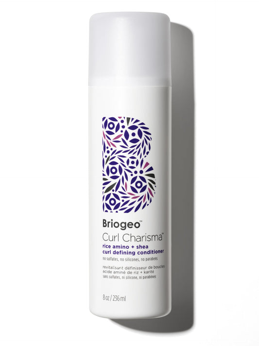 Briogeo Curl Charisma Rice Amino + Avocado Hydrating Conditioner | Define and Moisturize Wavy, Curly, and Coily Hair | Minimize Frizz | Silicone-Free | Vegan & Cruelty-Free