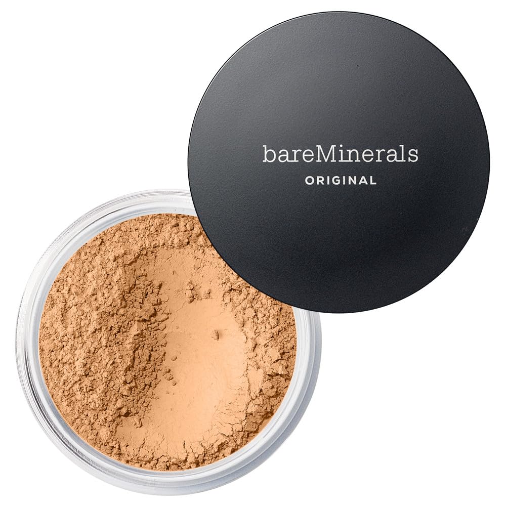 Original Loose Powder Foundation SPF 15, Golden Beige 13, Vegan, Cruelty-Free & Dermatologist-Tested